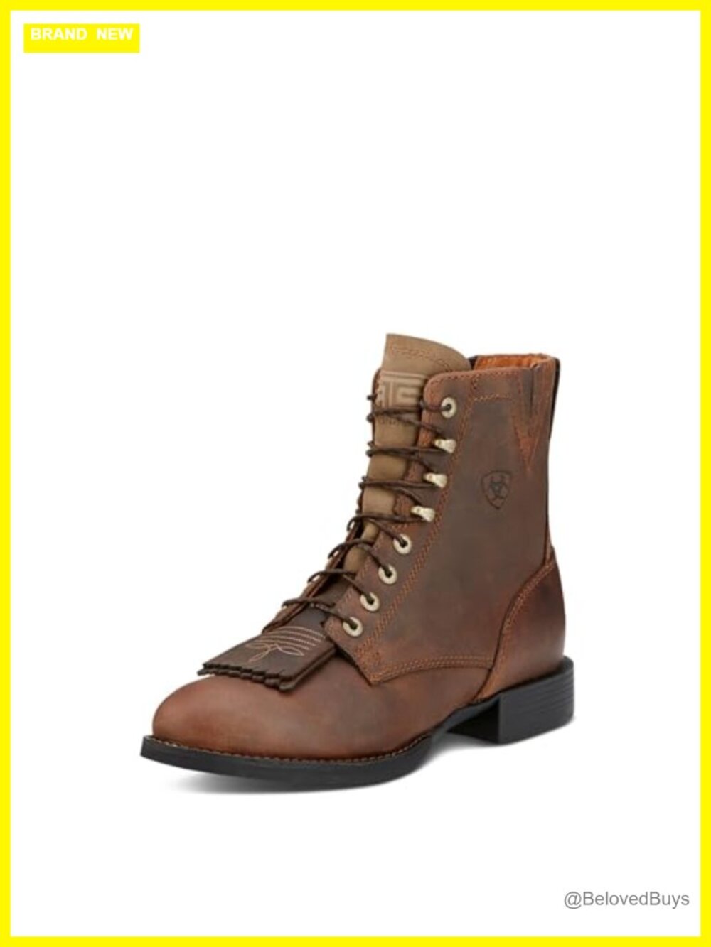 Ariat Heritage Lacer II Women's Leather Ankle Work Boots Lace Up